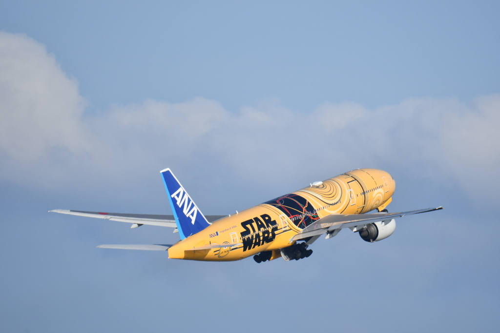 STARWARSジェット 第3ターミナルから