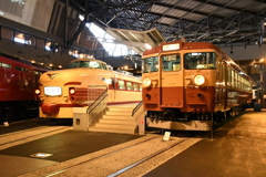 歴史 鉄道博物館にて