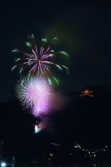 Fireworks at Hakone,