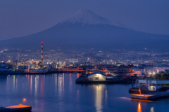 富士山夕景