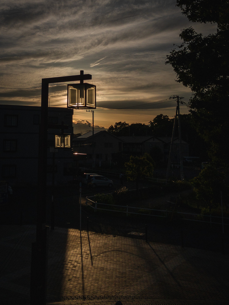夕方