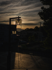 夕方