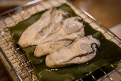 牡蠣の松前焼き