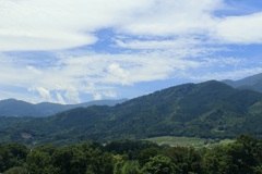 夏の櫛形山