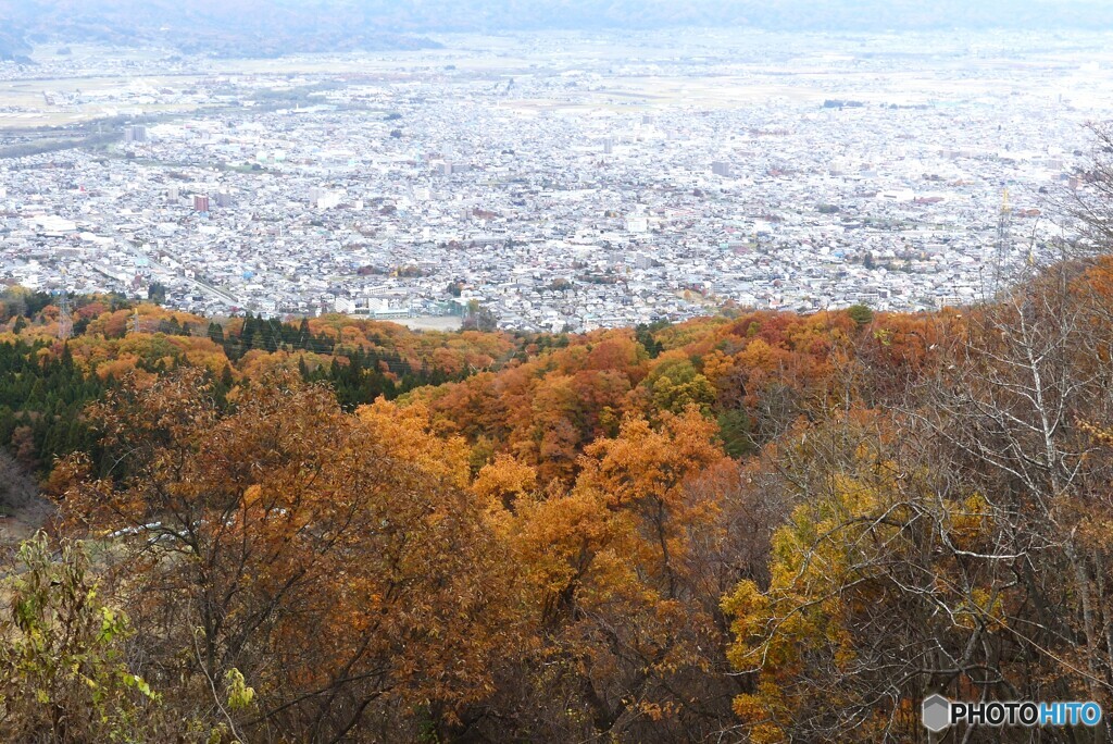 色付く我が街