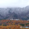 広がる雪カーテン