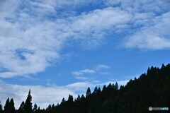 夏雲流れて