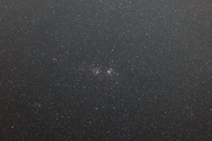 光害地で撮影したNGC869・NGC884二重星団
