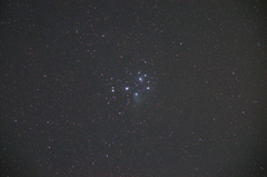 光害地で撮影したM45プレアデス星団