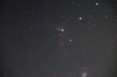 光害地で撮影したIC434馬頭星雲