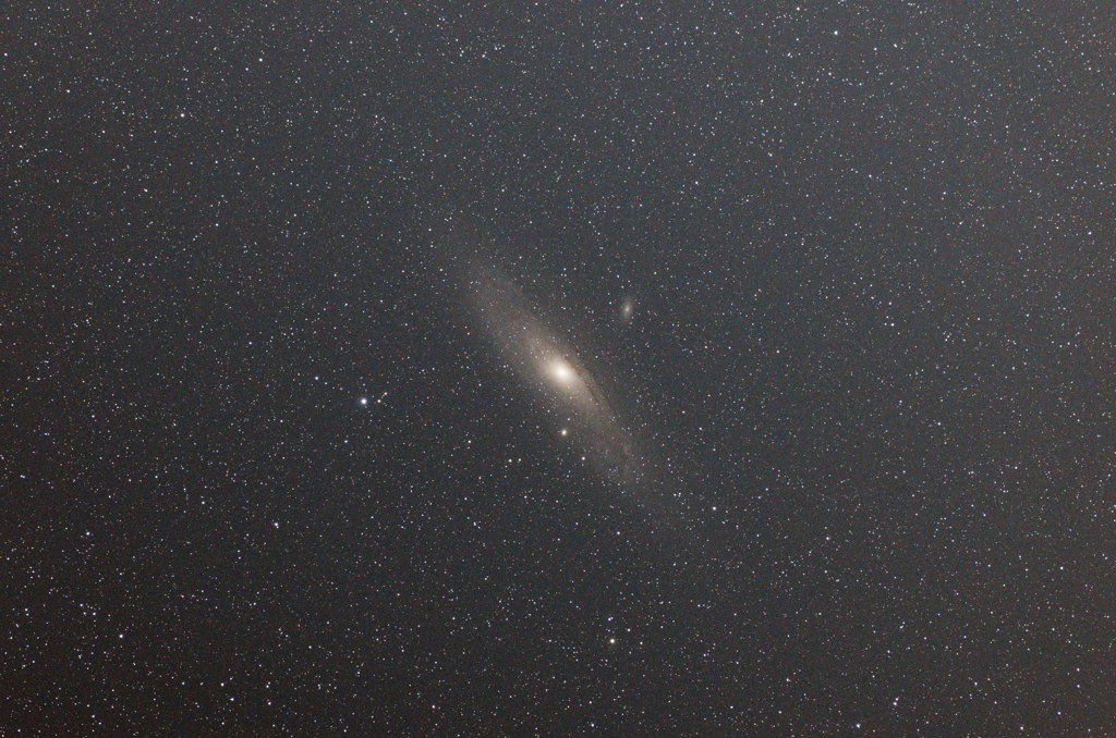 光害地で撮影したM31アンドロメダ座大銀河