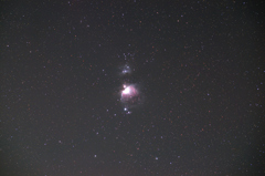 光害地で撮影したM42オリオン座大星雲