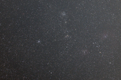 光害地で撮影したM36,M38散開星団