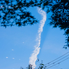 立ち昇る雲