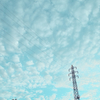 鉄塔と空