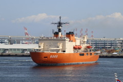 砕氷艦しらせ出港
