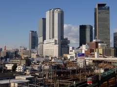 名古屋ビル群と
