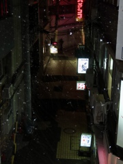 ここではドカ雪並