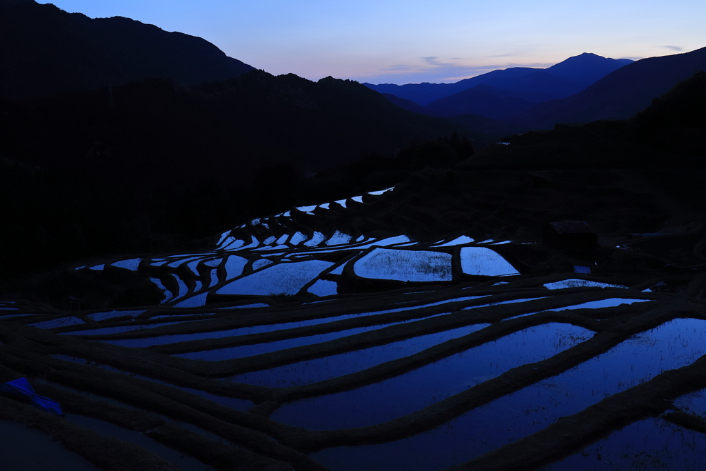 夕暮れ