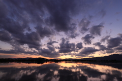 夕暮れ