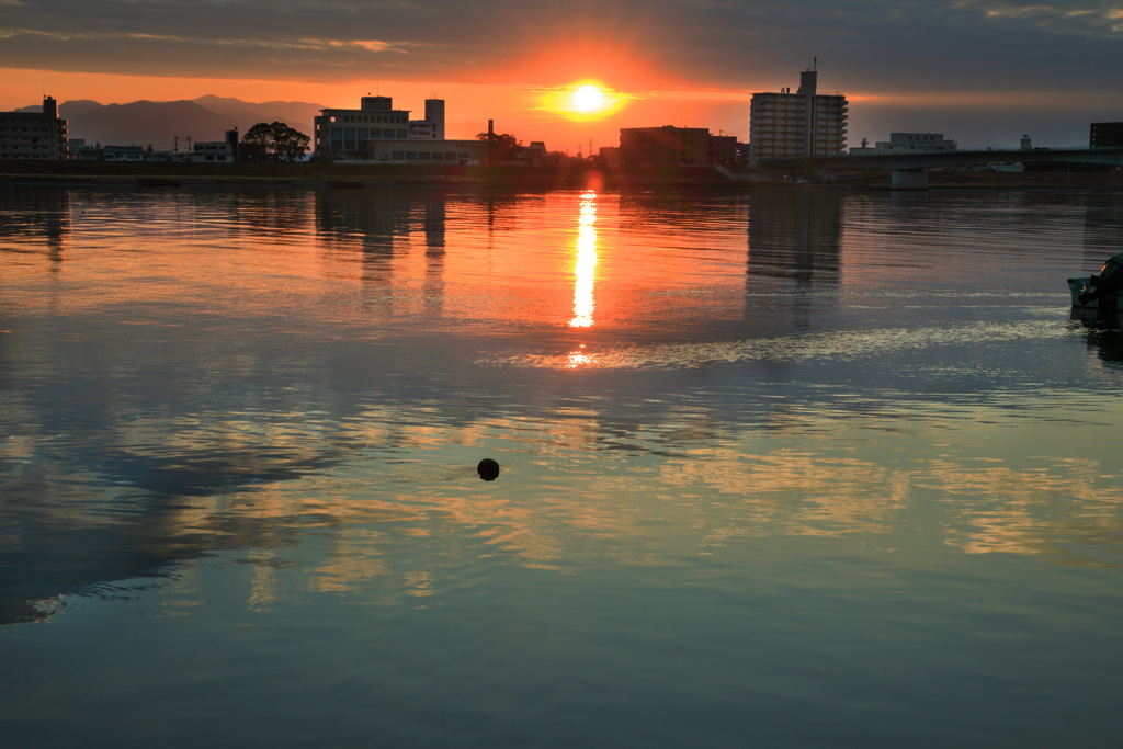 冬の夕暮れ - ②