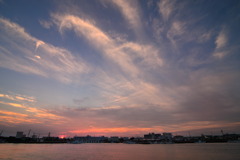 川上の夕雲 - ② 川上の夕雲 - ②
