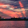 大淀川の夕焼け (最後の輝き) - ⑧