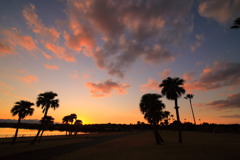 臨海公園の夕暮れ - ②