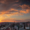 街の夕焼け - ②