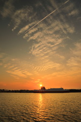 港の夕焼け - ③
