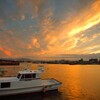 漁港の夕雲 - ②