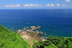海の見える峠 - ①