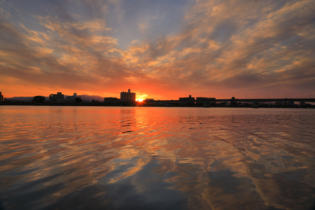 アートな夕雲  - ③