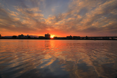 アートな夕雲  - ③