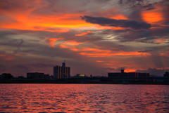 川上の夕雲 - ① 川上の夕雲 - ①