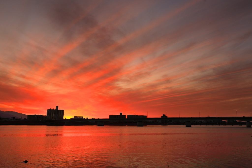 アートな夕雲 - ⑥