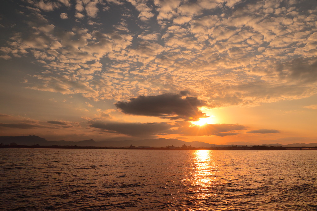 冬の夕暮れ - ①