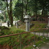 神社の道