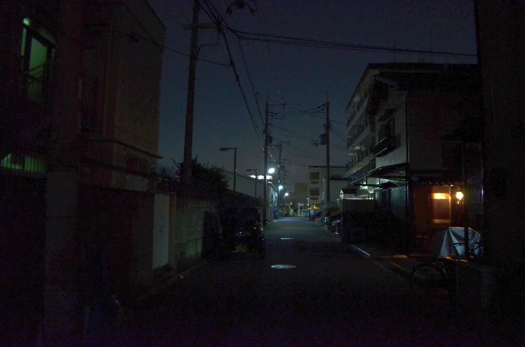夜の散歩