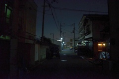 夜の散歩