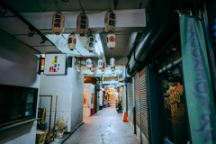 夜の巷散策