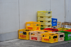 酒屋の裏口