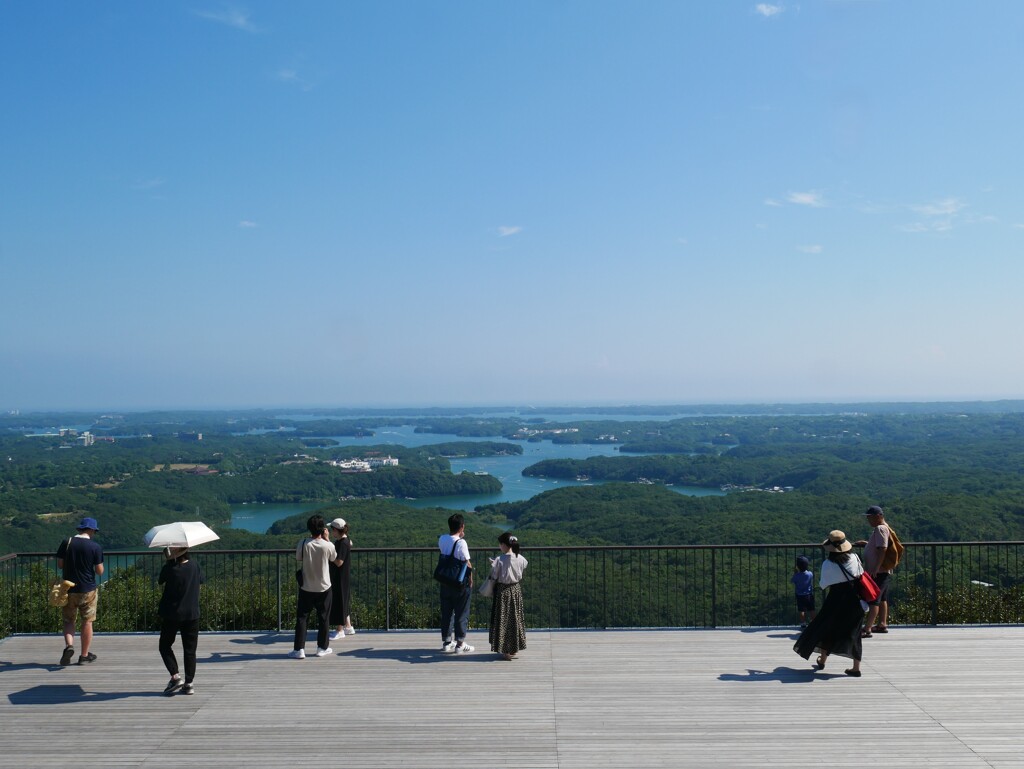 英虞湾を一望