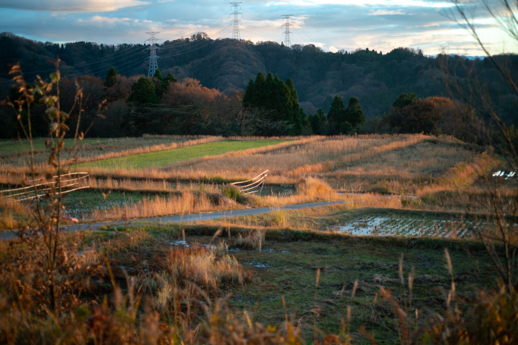 倶利伽羅の夕暮れ
