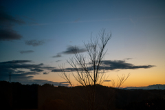 倶利伽羅の夕暮れ