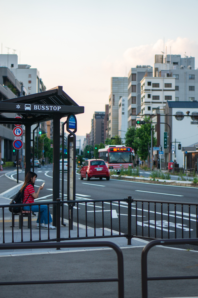 京都　西本願寺前