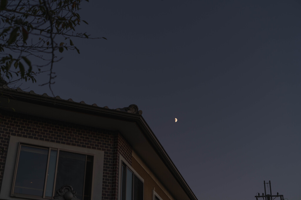 京都の夕暮れ