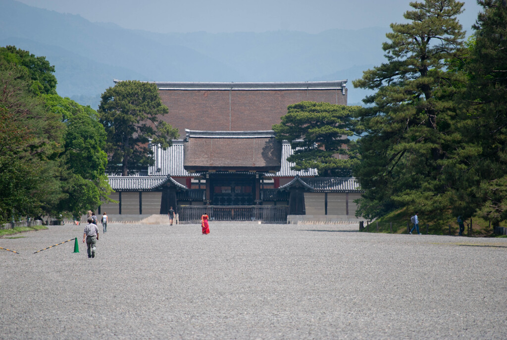 初夏の御所