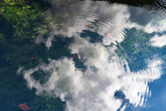 水面と空