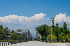 京都　西本願寺前